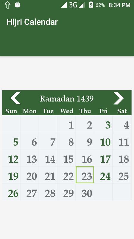 Islamic date